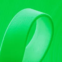 Custom - Halsband Biothane 38 mm Neon Groen