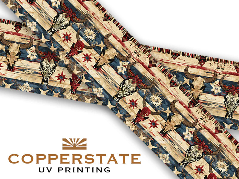 PRE ORDER - UV Geprinte Snap - Wild West 1