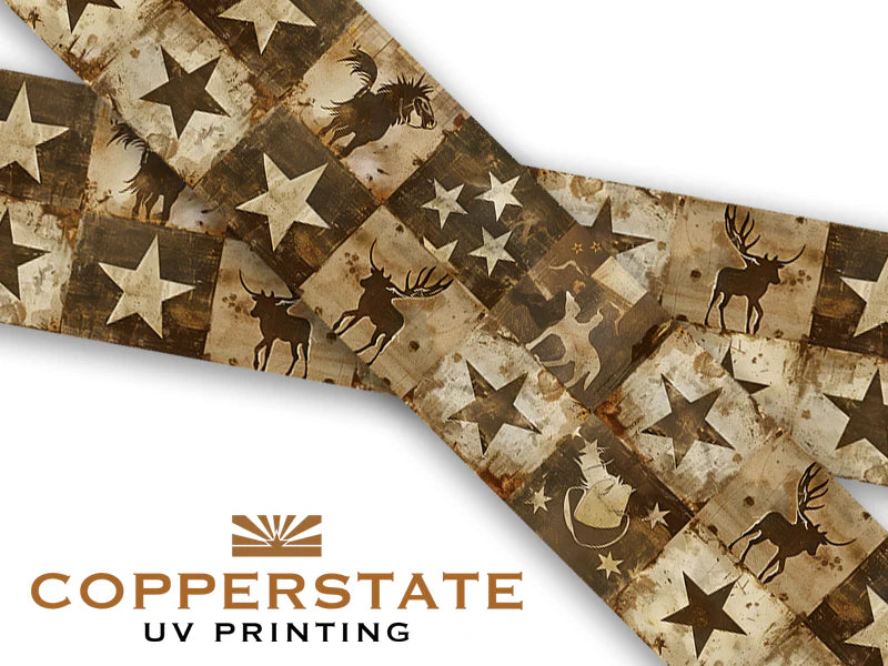 PRE ORDER - UV Geprinte Snap - Wild West 2