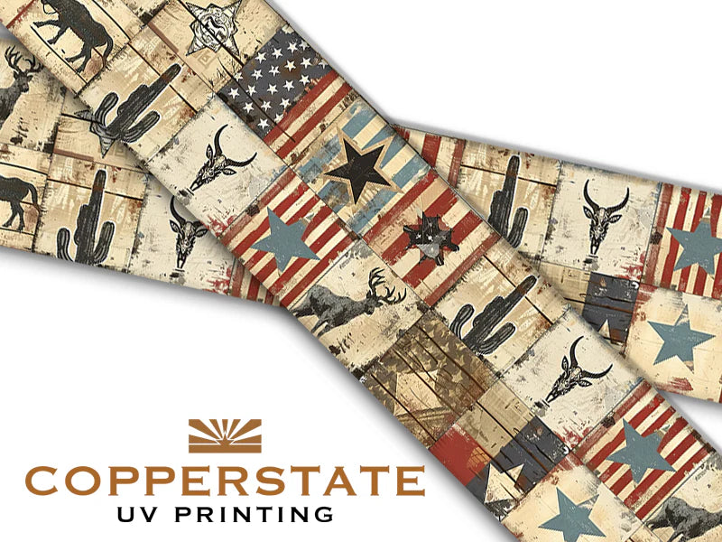 PRE ORDER - UV Geprinte Snap - Wild West 8