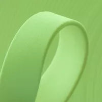 Custom - Halsband Biothane 38 mm Pastel Green