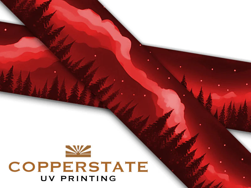 PRE ORDER - UV Geprinte Snap - Northern Lights Crimson