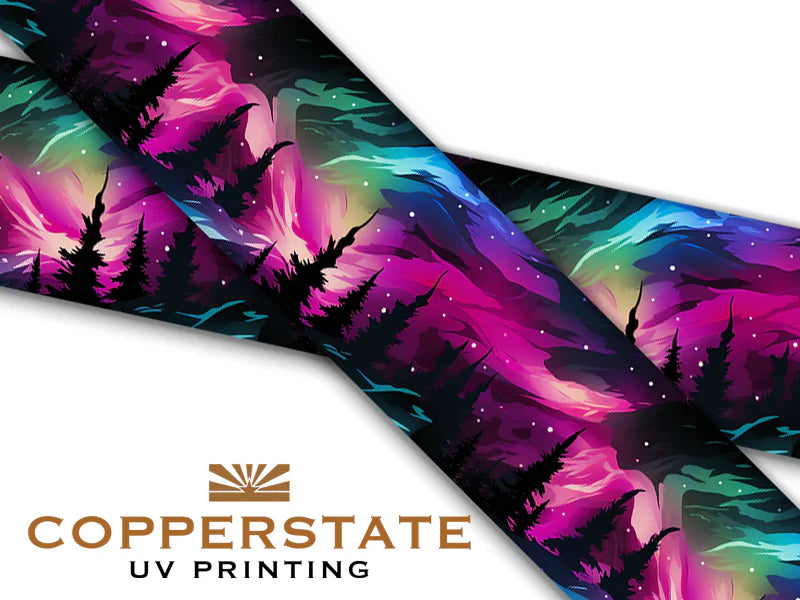 PRE ORDER - UV Geprinte Snap - Northern Lights Neon