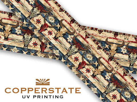 PRE ORDER - UV Geprinte Snap - Wild West 1