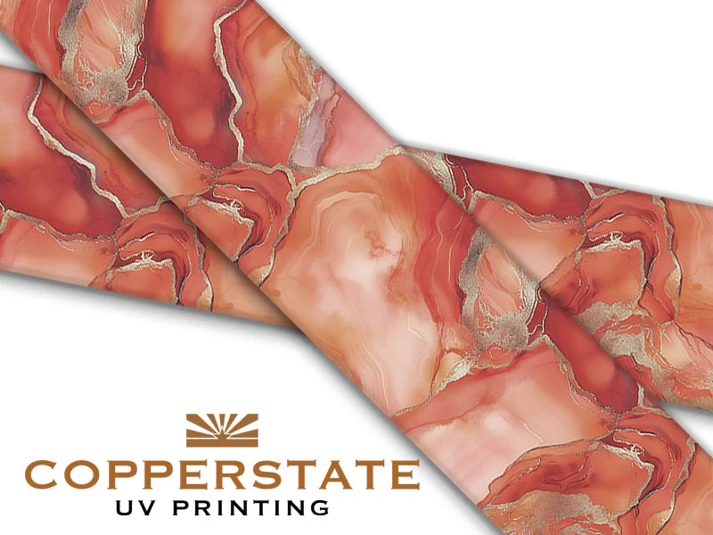 PRE ORDER - UV Geprinte Snap - Coral Marble