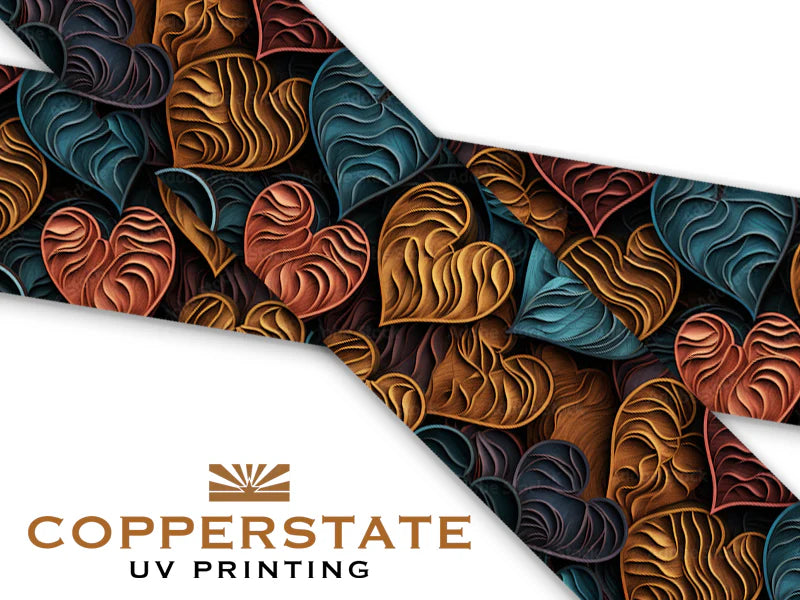 PRE ORDER - UV Geprinte Snap - Autumn Hearts