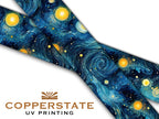 Halsband UV Geprint - Starry Night - M - 25 mm