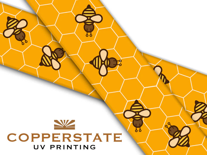 Halsband UV Geprint - Bumblebees - XS - 19 mm