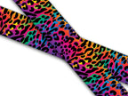 Halsband UV Geprint - Rainbow Leopard - L - 38 mm