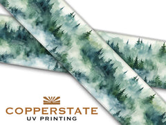 Halsband UV Geprint - Foggy Mountains - XS - 19 mm