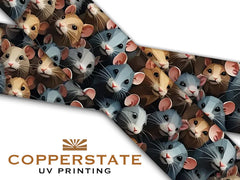 Halsband UV Geprint - Rats - L - 25 mm