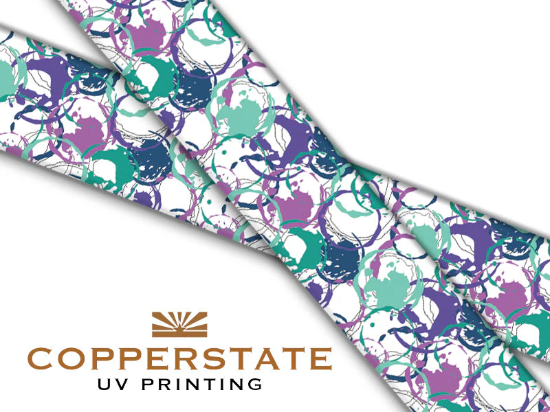 Halsband UV Geprint - Paint Circles - M/L - 25 mm