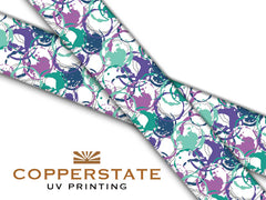 Halsband UV Geprint - Paint Circles - M - 25 mm