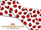 Halsband UV Geprint - Ladybugs - M - 25 mm