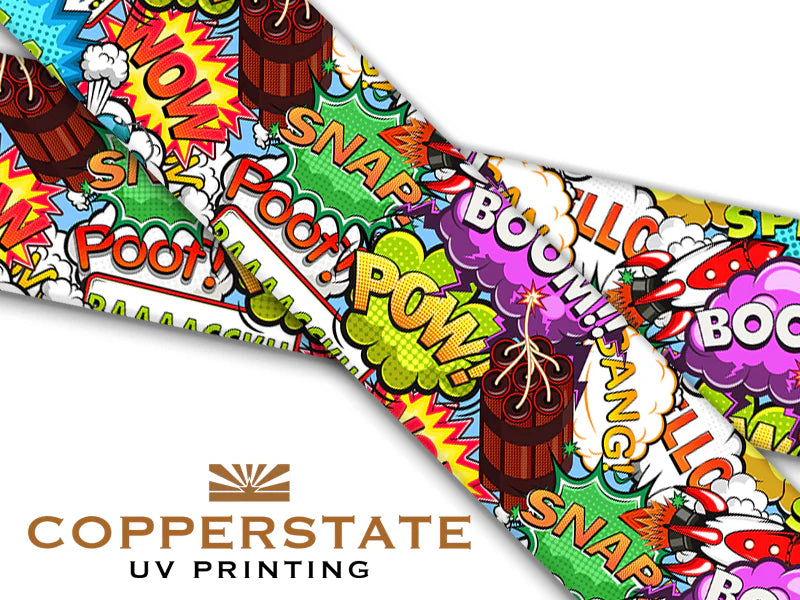 Halsband UV Geprint - Dyno-Mite - M - 25 mm