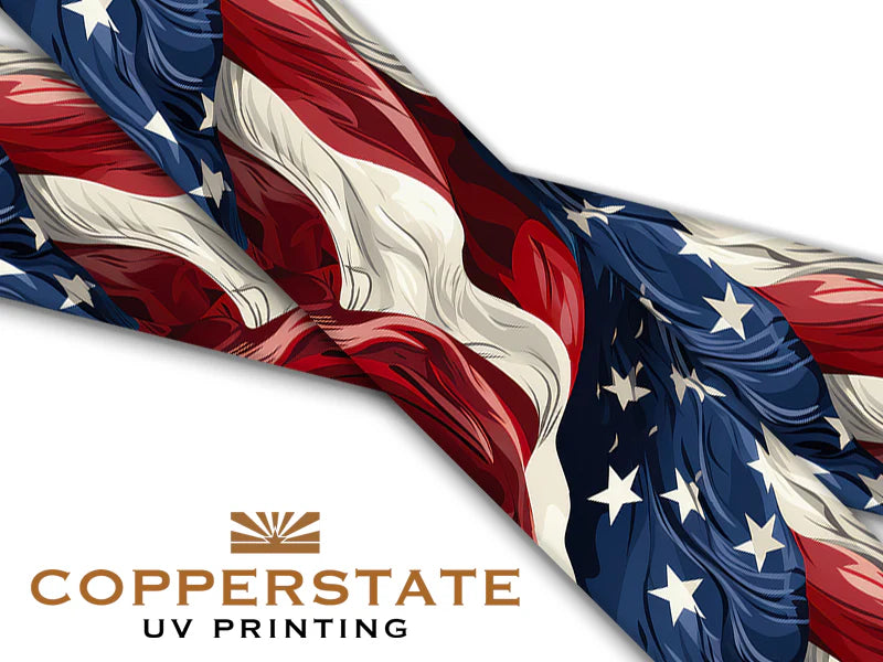 Halsband UV Geprint - Old Glory - L - 25 mm