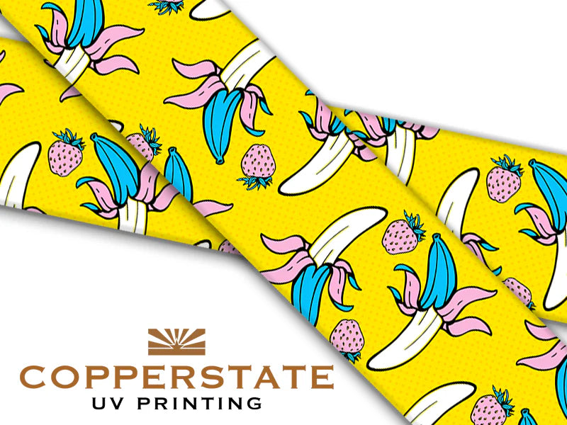 Halsband UV Geprint - Pop Art Fruit - L - 25 mm