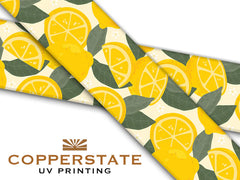Halsband UV Geprint - Lemons - XL - 25 mm