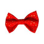 Regular - Kerststrik Rood Sterretjes