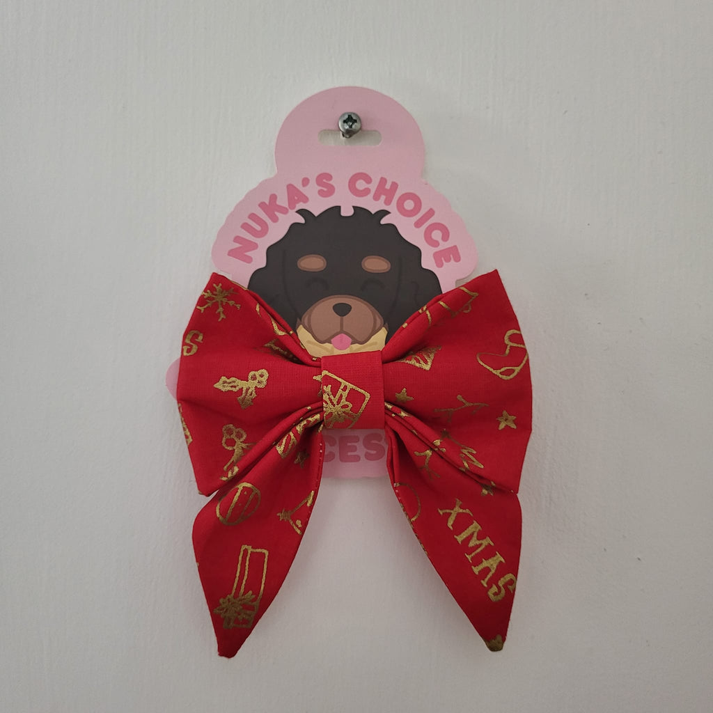 Regular - Kerststrik Rood Gouden Cadeautjes