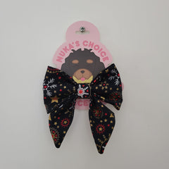 Sailor - Kerststrik Zwart Ster & Hart