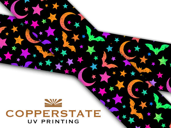 PRE ORDER - UV Geprinte Snap - Bright Bats