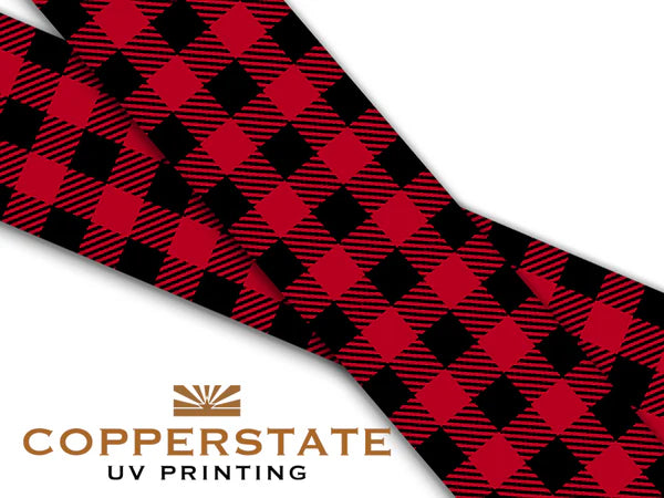 PRE ORDER - UV Geprinte Snap - Buffalo Plaid