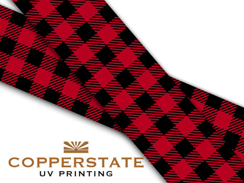PRE ORDER - UV Geprinte Snap - Buffalo Plaid