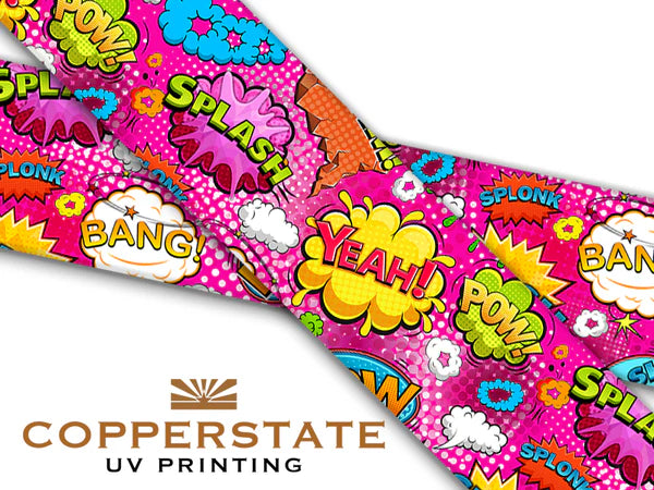 PRE ORDER - UV Geprinte Snap - Comic Pop Pink