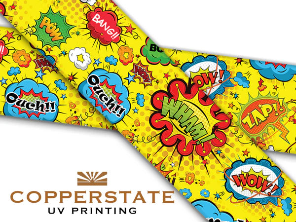 PRE ORDER - UV Geprinte Snap - Comic Pop Yellow