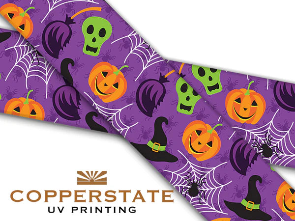 PRE ORDER - UV Geprinte Snap - Halloween Symbols